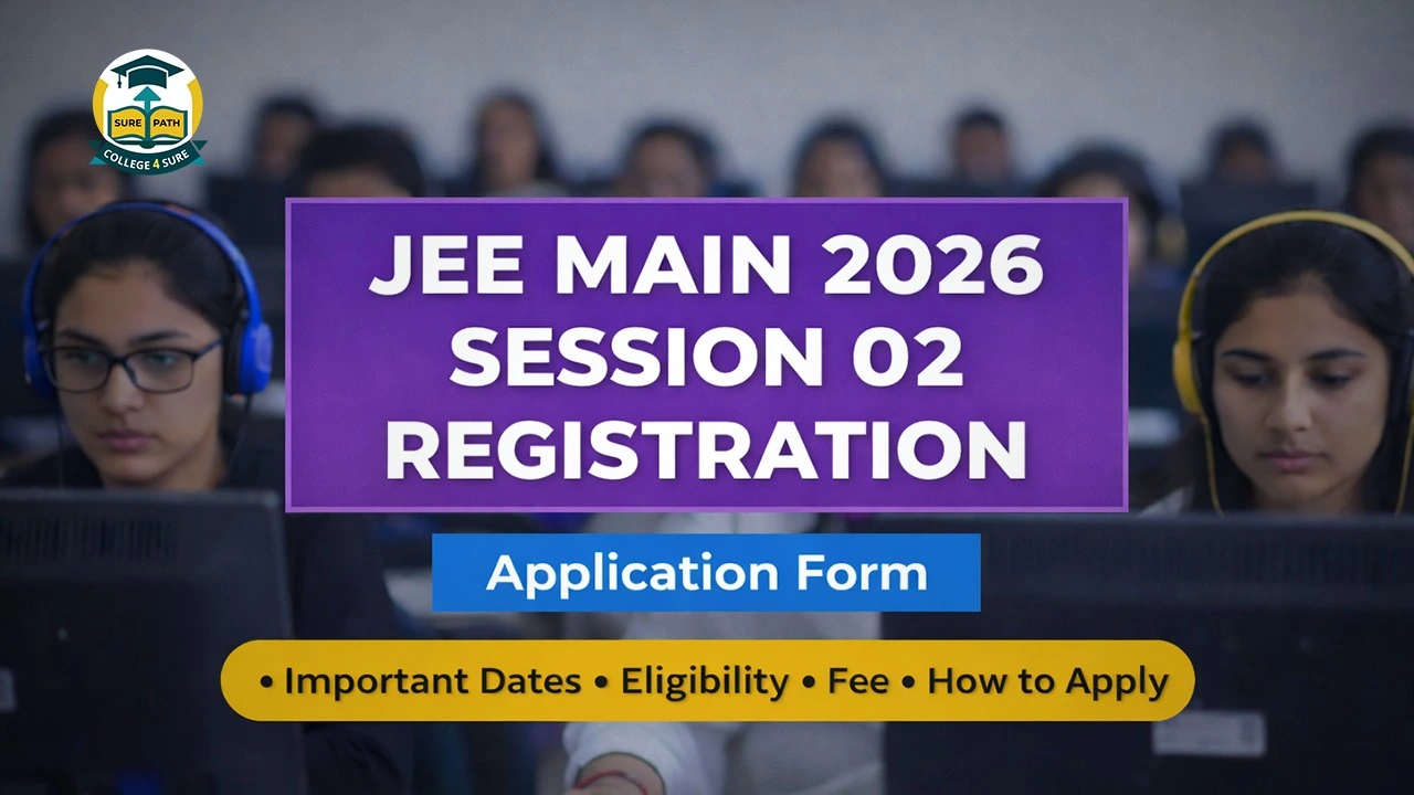 JEE (Mains) 2026 Session 2 Registration